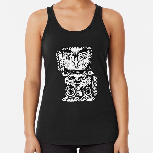 Strange Totem Racerback Tank Top