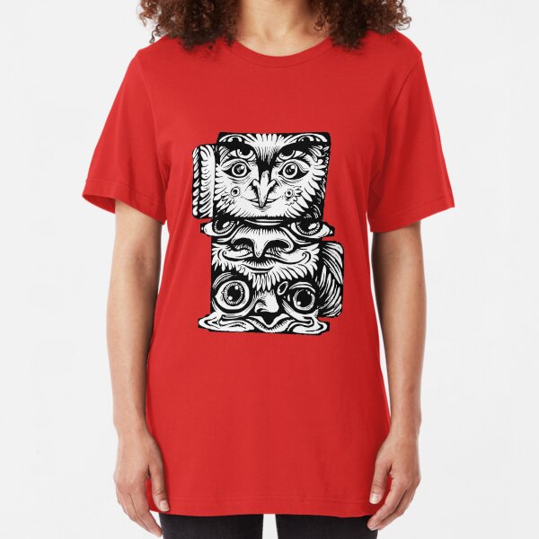 Strange Totem Slim Fit T-Shirt