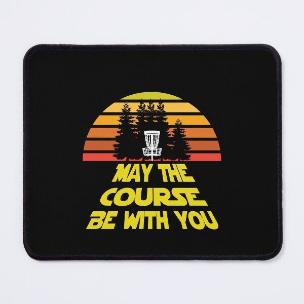 Item preview, May the course be with you disc golf designed and sold by SweetTea4U.