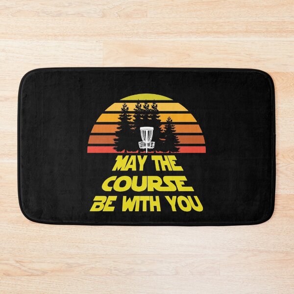 Item preview, May the course be with you disc golf designed and sold by SweetTea4U.