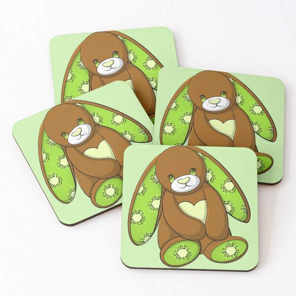 Item preview, Kiwi Themed Bunny Hugging A Heart designed and sold by NLDStudios.