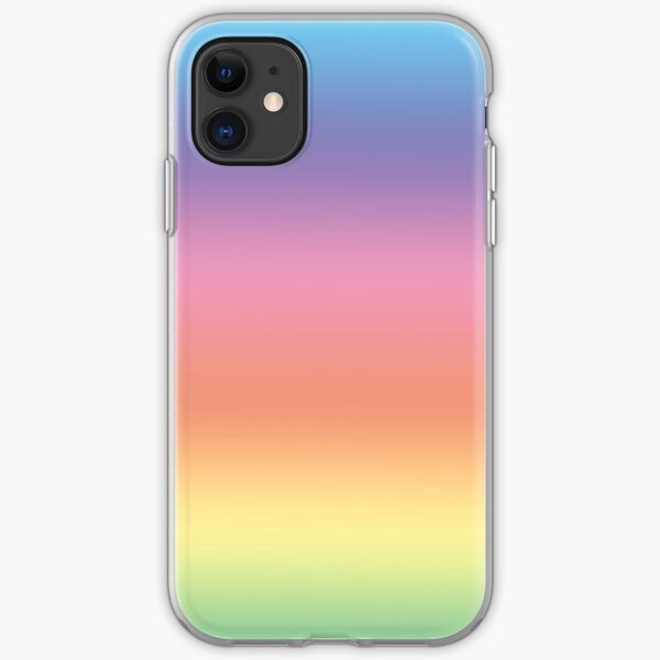 Ombre Pastel by Julie Everhart iPhone Soft Case