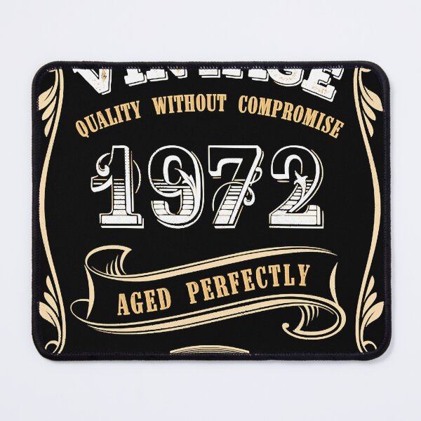 Item preview, 50th Birthday Gift Gold Vintage 1972 Aged Perfectly designed and sold by proctorhaivette.