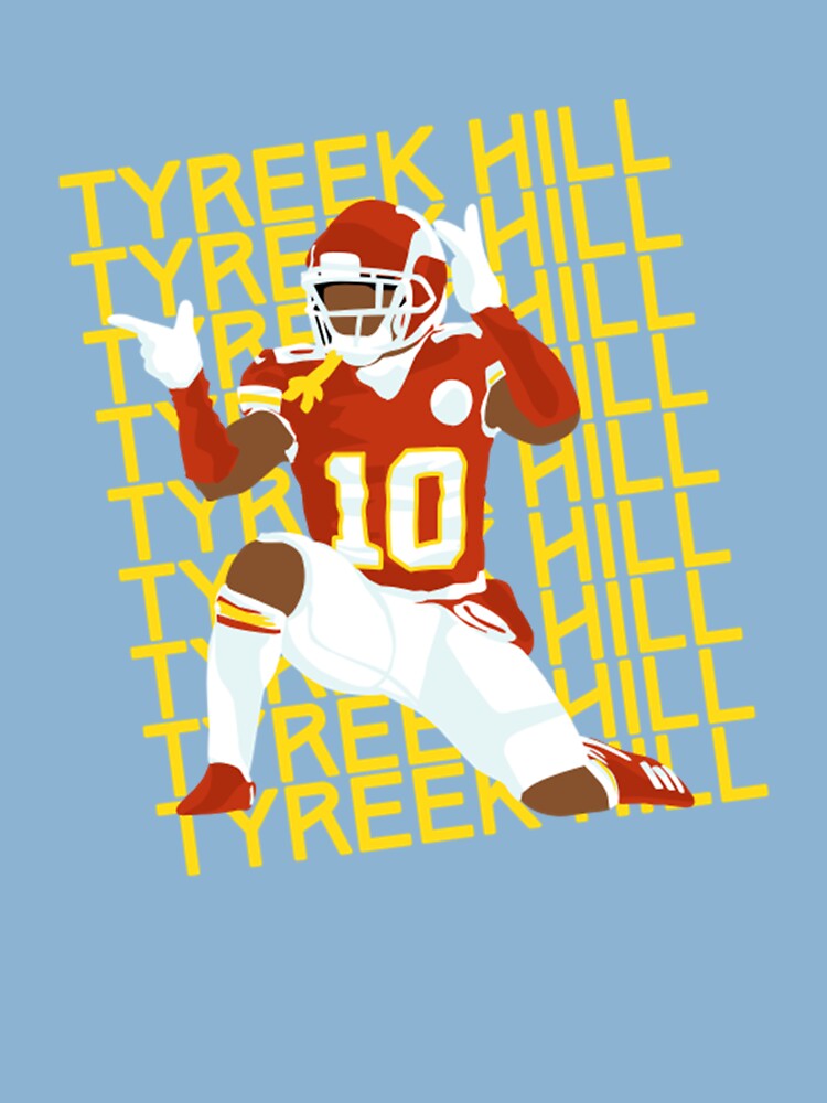 Tyreek Hill Football Edit Tapestries Dolphins - Tyreek Hill - Sticker