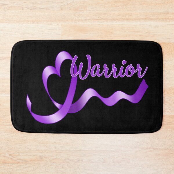 Item preview, Purple Awareness Ribbon with Warrior designed and sold by Alondra.