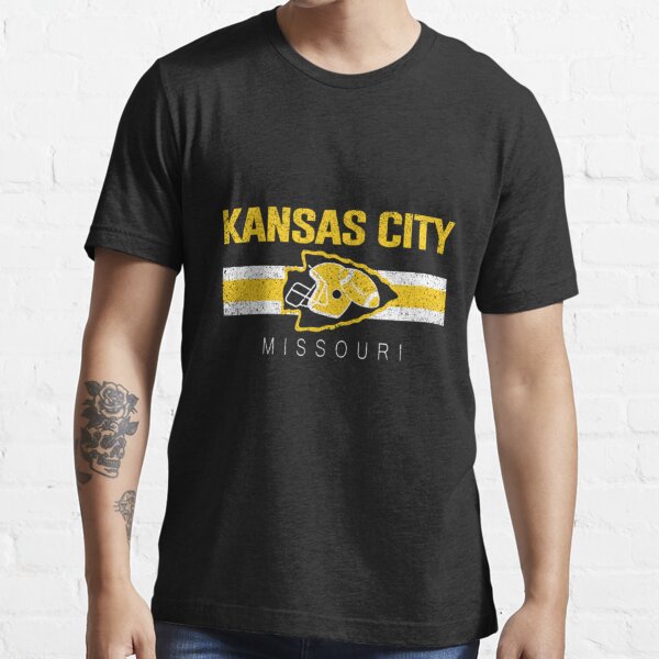 Fanatics Men's Black Kansas City Royals Midnight Mascot Team Logo T-shirt