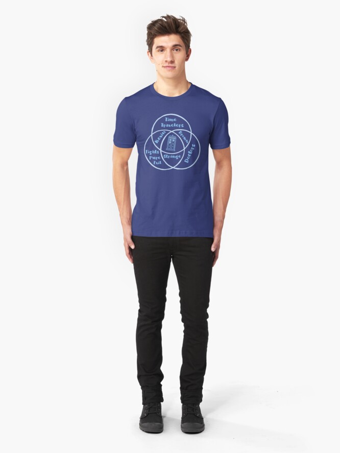 Alternate view of Who, What, Venn Slim Fit T-Shirt