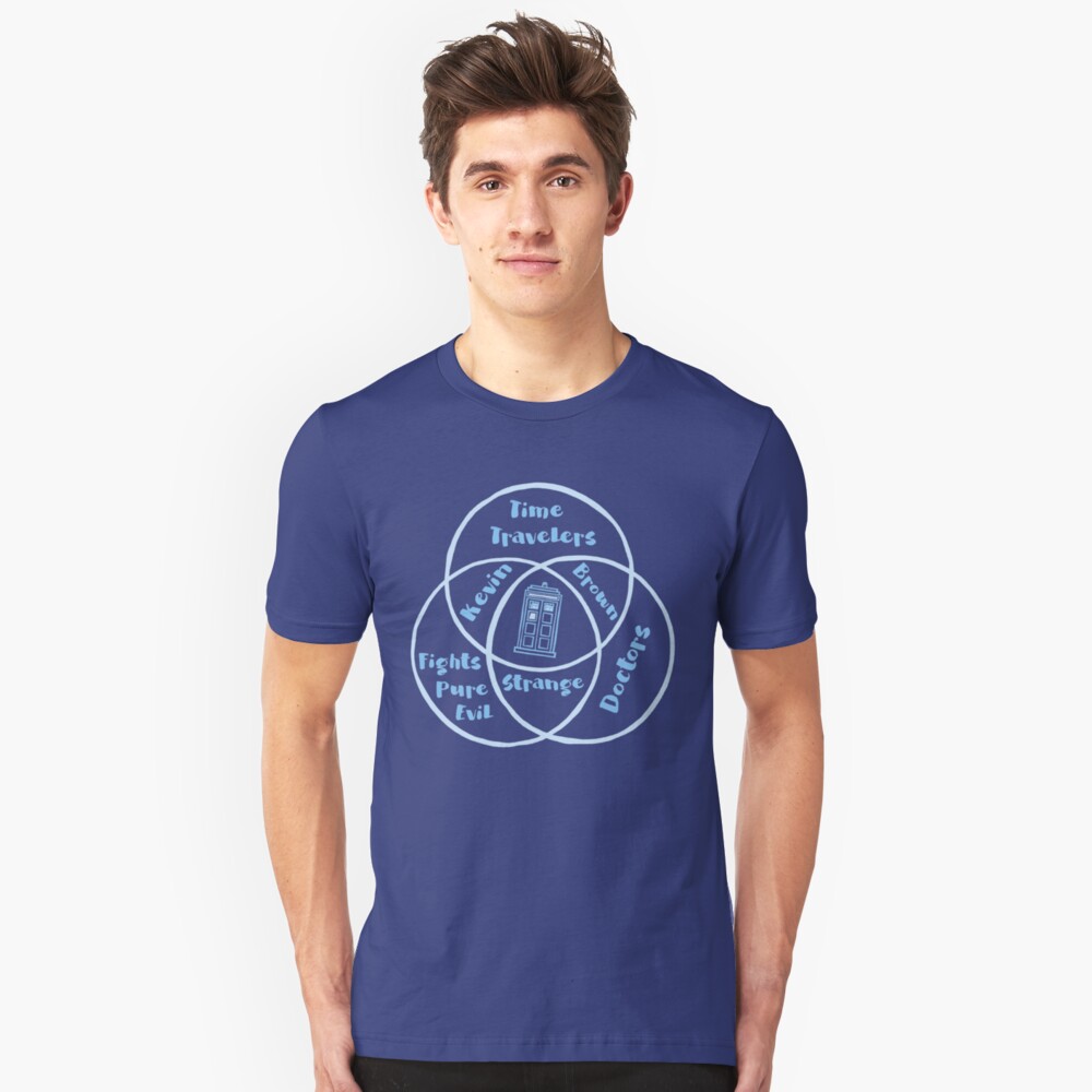 Who, What, Venn Slim Fit T-Shirt
