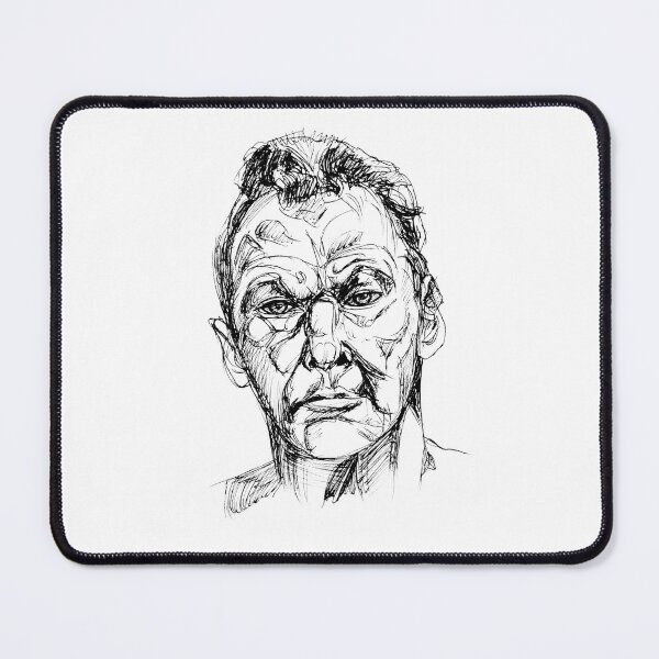 Item preview, Portrait of Lucian Freud designed and sold by coloriscausa.