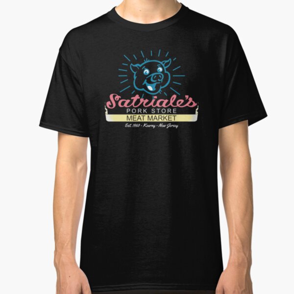 Satriale's - Blue Piggy Logo Classic T-Shirt