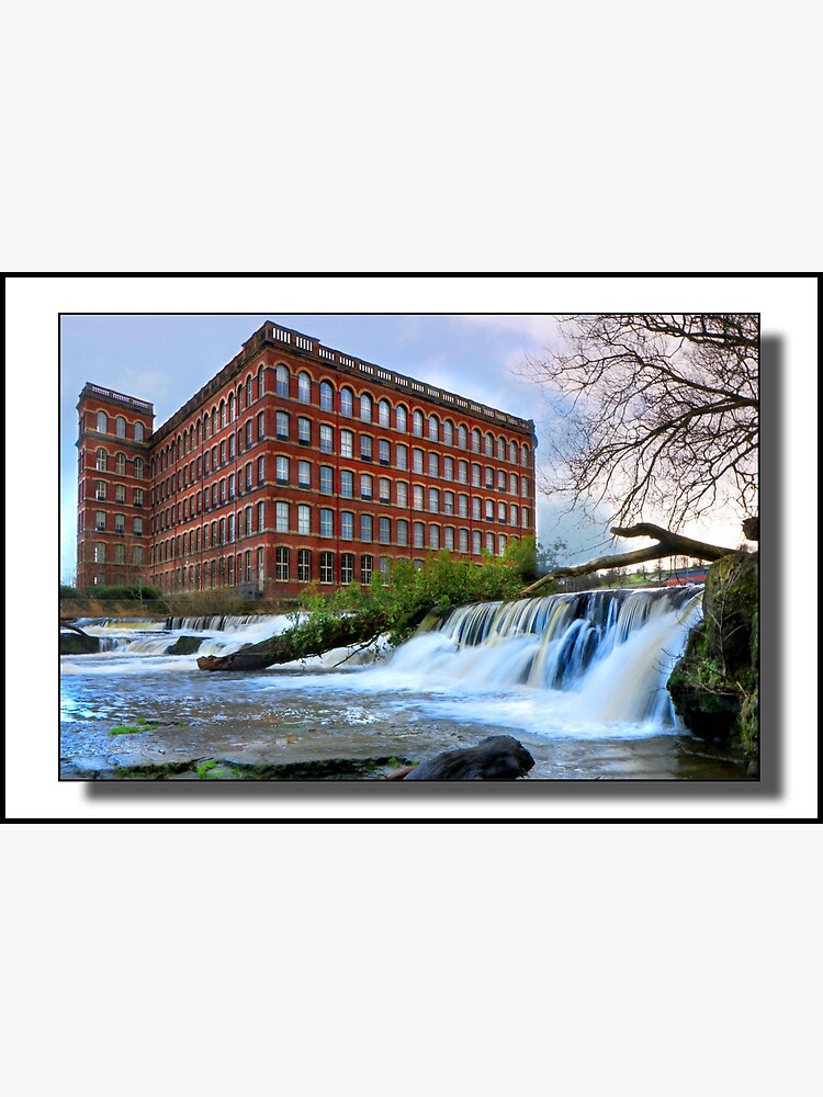 "The Anchor Mill Paisley and The Hamill Waterfall" Photographic Print
