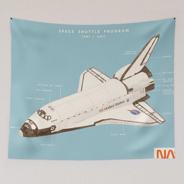 Item preview, Space Shuttle Program - Scientific Chart designed and sold by florentbodart.