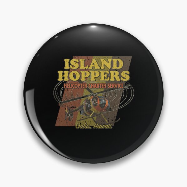 Item preview, Island Hoppers Helicopter Charter Service 1980 designed and sold by ZowieB618.