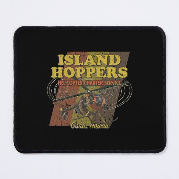 Item preview, Island Hoppers Helicopter Charter Service 1980 designed and sold by ZowieB618.