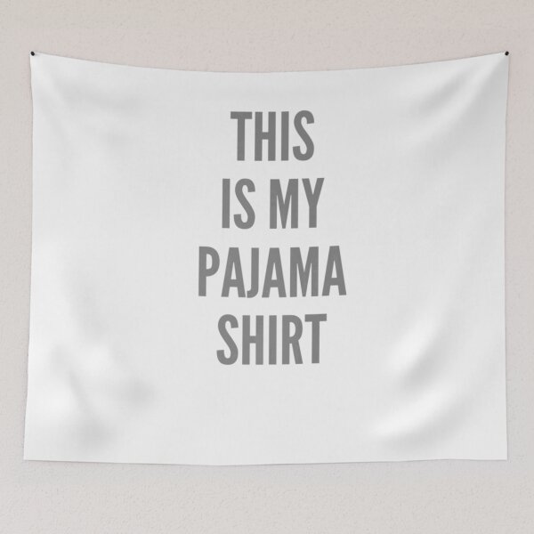 Item preview, THIS IS MY PAJAMA Men Funny Humor  Quote Sleep TEE designed and sold by Hansen1990.
