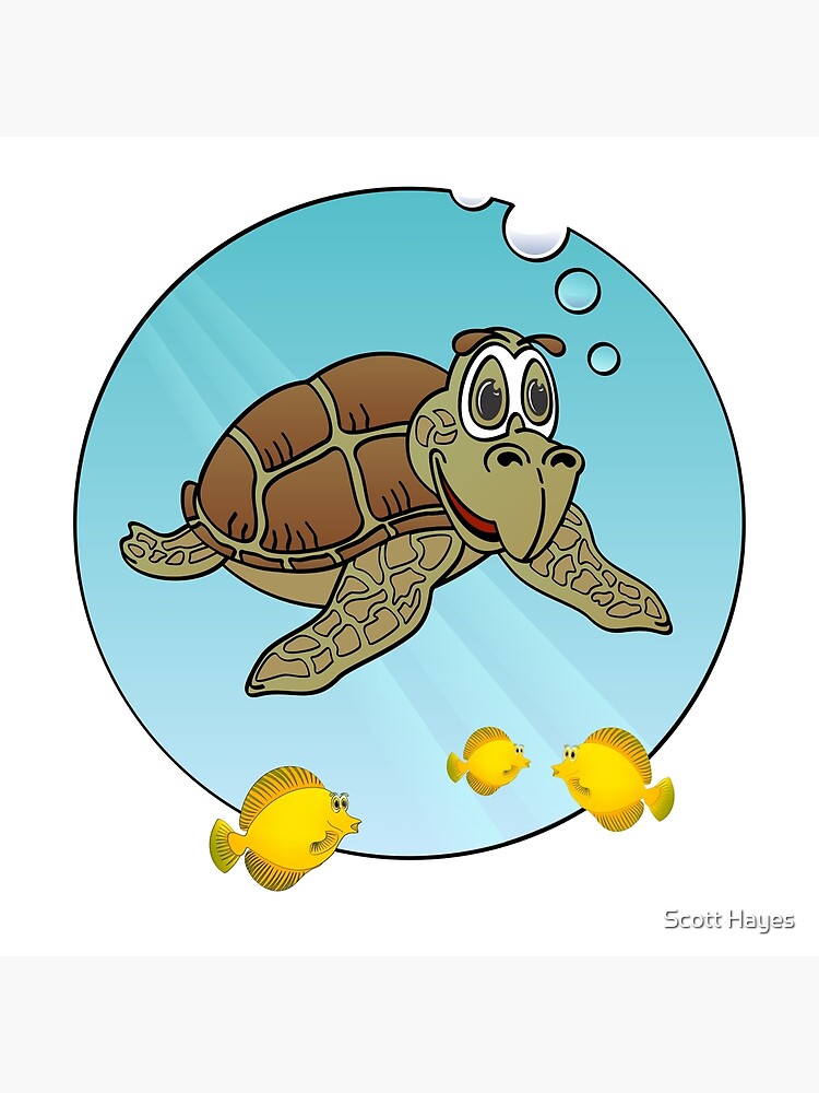 Tarjetas De Felicitacion Dibujos Animados De Tortugas Marinas De Graphxpro Redbubble
