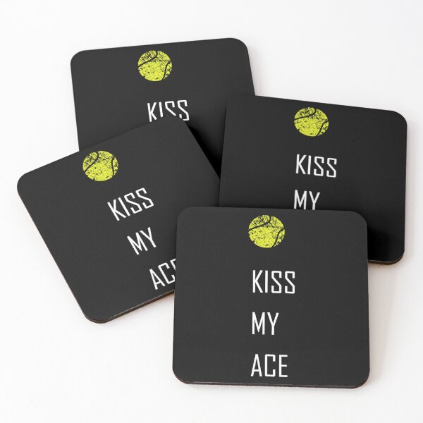 Item preview, Tennis Kiss My Ace Funny Cute Sports designed and sold by ryanbrian.