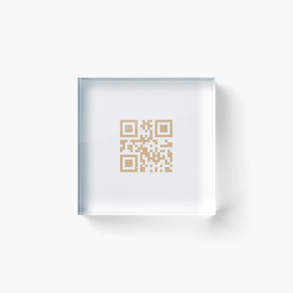 Item preview, QR code brown designed and sold by Adrianach1.