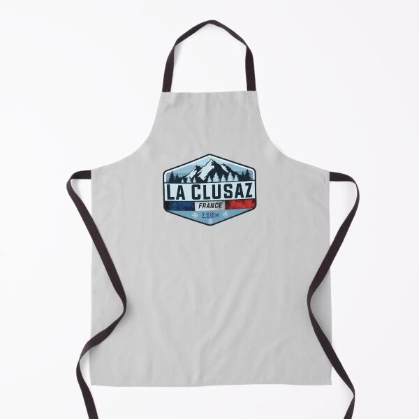 Item preview, La Clusaz Ski France Skiing Alps Sticker T-Shirt 01 designed and sold by OuterShellUK.