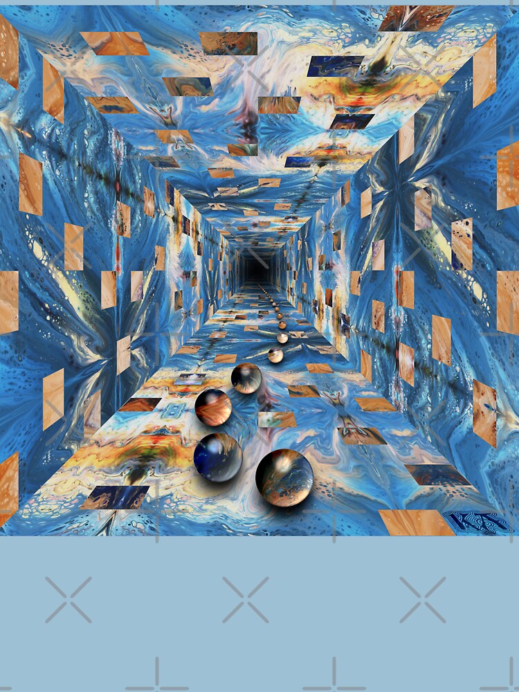 Infinite Worlds in an Infinite Corridor by kerravonsen