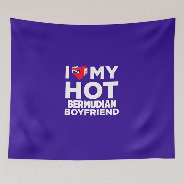 Item preview, I Love My Hot Bermudian Boyfriend designed and sold by AlwaysAwesome.