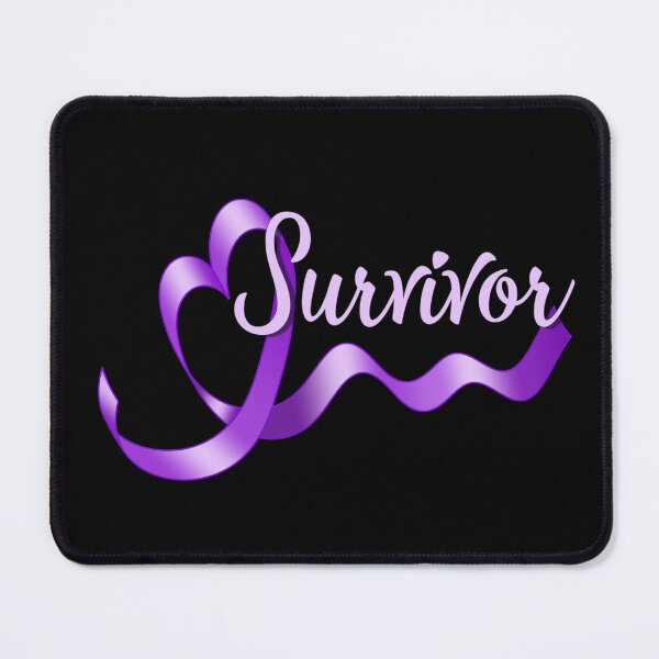 Item preview, Purple Ribbon for Awareness, Survivor designed and sold by Alondra.