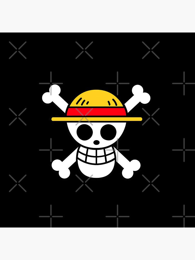 One Piece Live Action Version Pins Merry Color Skull Skeleton Luffy