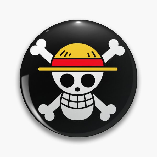 One Piece Luffy Skull Pin for Sale by T-TEES Clothing