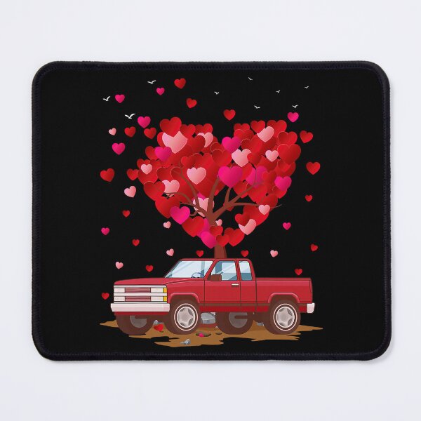 Item preview, Pickup Truck Lover Heart Shape Pickup Truck Valentine's Day designed and sold by larryscott84.