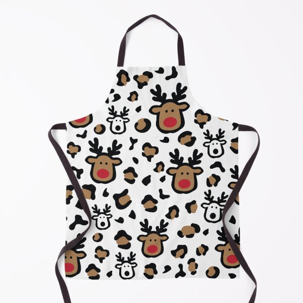 Item preview, Reindeer Leopard Pattern designed and sold by Roadvector Studio.