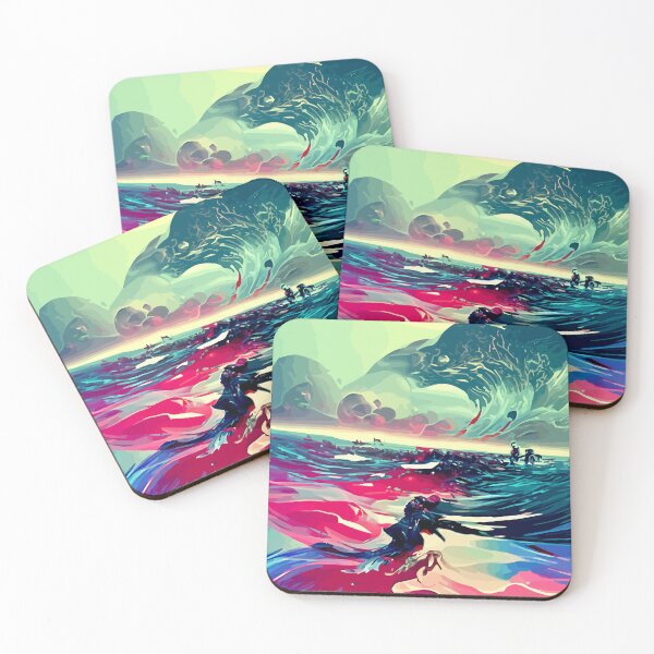 Item preview, colorful abstract art 33 designed and sold by otozero.