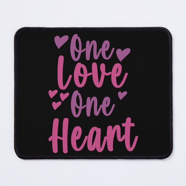 Item preview, One love, One heart cute and cool artwork designed and sold by Bilel ★★★★★.