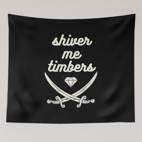 Item preview, Shiver Me Timbers T-Shirt designed and sold by budix234.