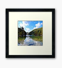 Land Sky-30 Framed Print