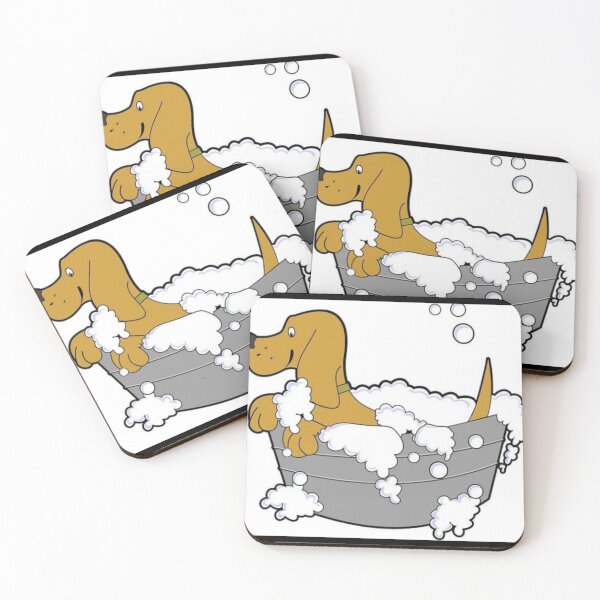 Item preview, Puppy in bath tub designed and sold by Saiamrita123.