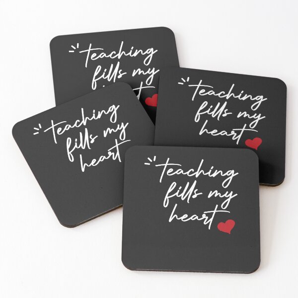 Item preview, Valentines Day For Teachers,Teaching Fills My Heart  designed and sold by Teresa Kamden.