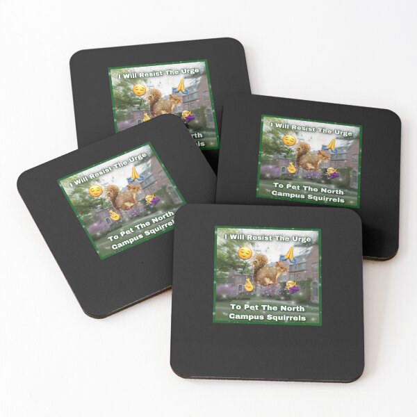 Item preview, Live Love North Campus Squirrels  Sticker designed and sold by MichaelFranks.