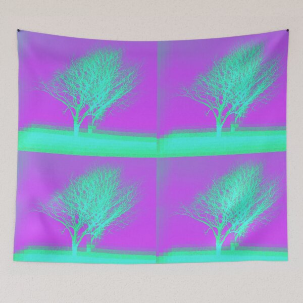 Aperçu de l'œuvre Arbre de Vaporwave créée et vendue par ChopKickPanda.