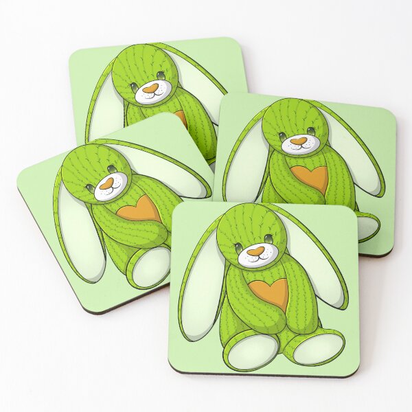 Item preview, Cactus Themed Bunny Hugging A Heart designed and sold by NLDStudios.
