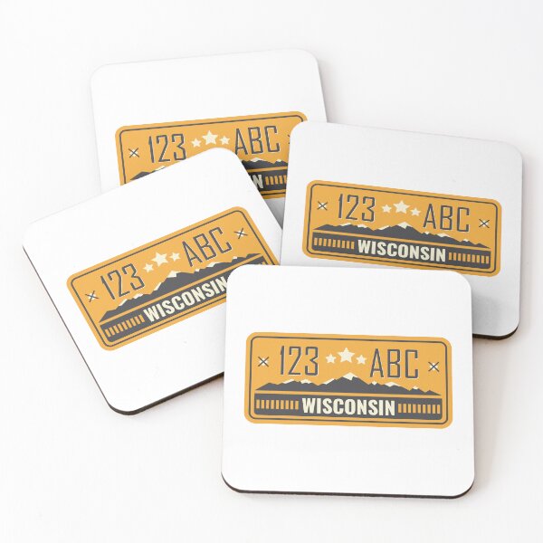 Item preview, WISCONSIN Licence Plate  designed and sold by enzoblszk.