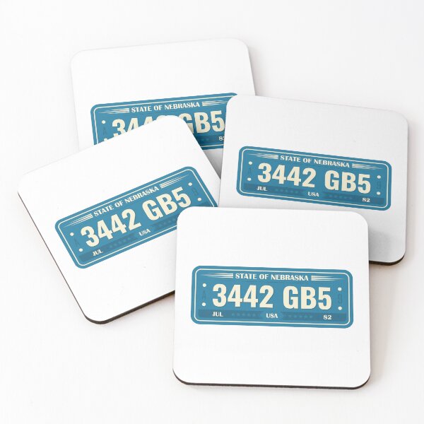Item preview, NEBRASKA Licence Plate  designed and sold by enzoblszk.