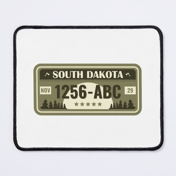 Item preview, SOUTH DAKOTA Licence Plate  designed and sold by enzoblszk.