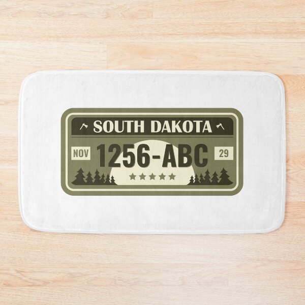 Item preview, SOUTH DAKOTA Licence Plate  designed and sold by enzoblszk.