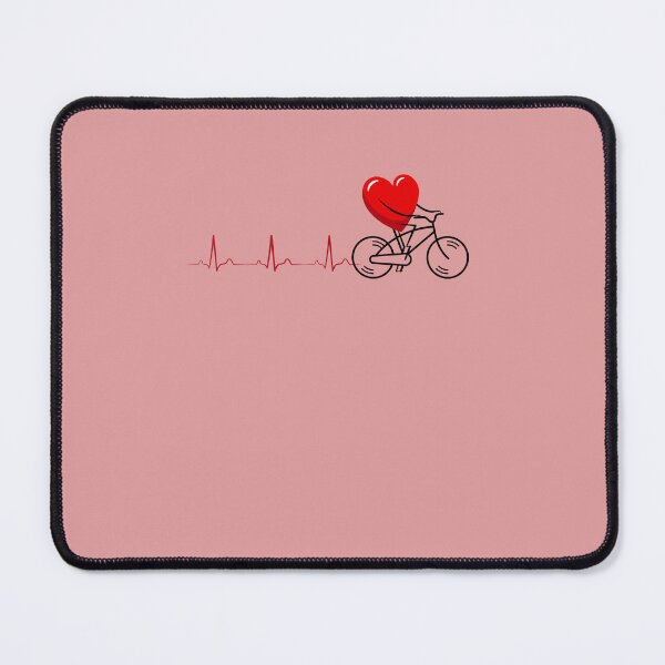 Item preview, Cycling Bicycle Biking, Heartbeat Bicycle Tee designed and sold by EspenoyStore.