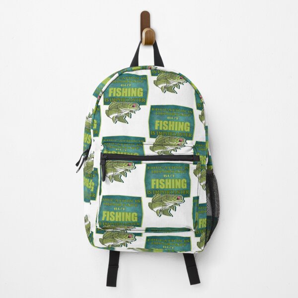 Item preview, Education Is Important. But Fishing Is Importanter. Funny Fishing Quote  designed and sold by kabirphillips.