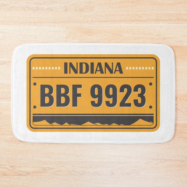 Item preview, INDIANA Licence Plate  designed and sold by enzoblszk.