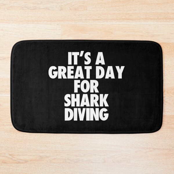 Item preview, It's a Great Day For Shark Diving designed and sold by kindxinn.
