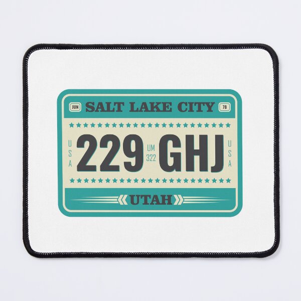 Item preview, UTAH Licence Plate  designed and sold by enzoblszk.