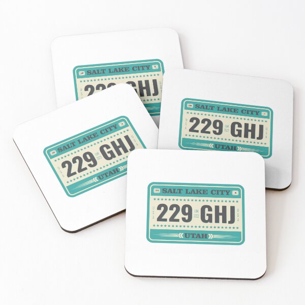 Item preview, UTAH Licence Plate  designed and sold by enzoblszk.