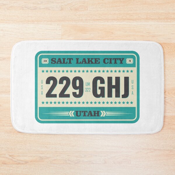 Item preview, UTAH Licence Plate  designed and sold by enzoblszk.